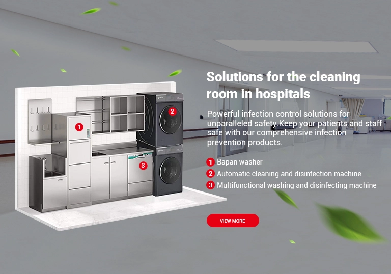 Solutions for the Cleaning Room in Hospitals