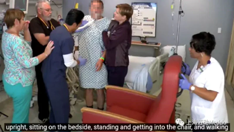 Overhead Lifts Help ICU Patients with Postural Respiration Therapy
