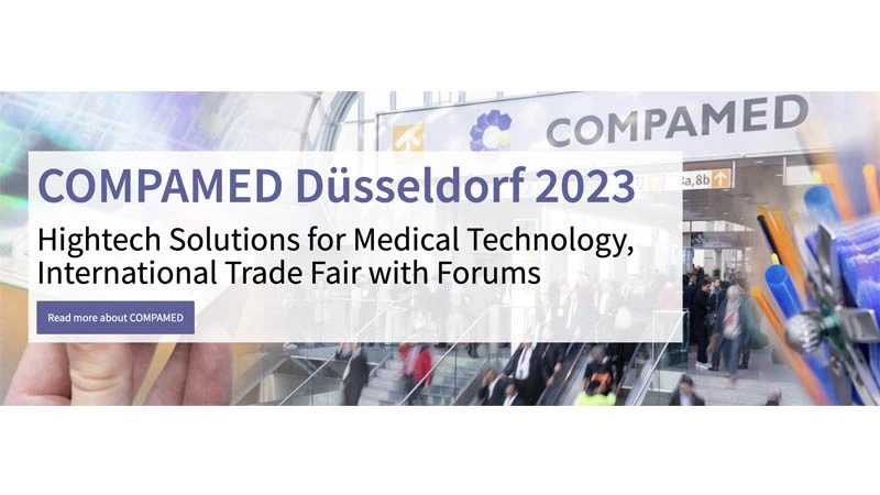 COMPAMED Düsseldorf 2023 Hightech Solutions for Medical Technology, International Trade Fair with Forums