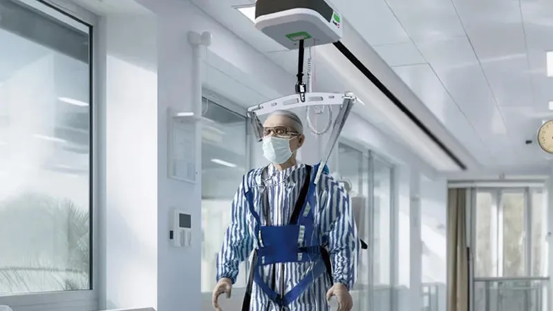 Dynamic Weightless Ceiling Hoist System CL100-C: An Intelligent Mechanical Auxiliary Equipment to Empower the Recovery of Physical Motor Function