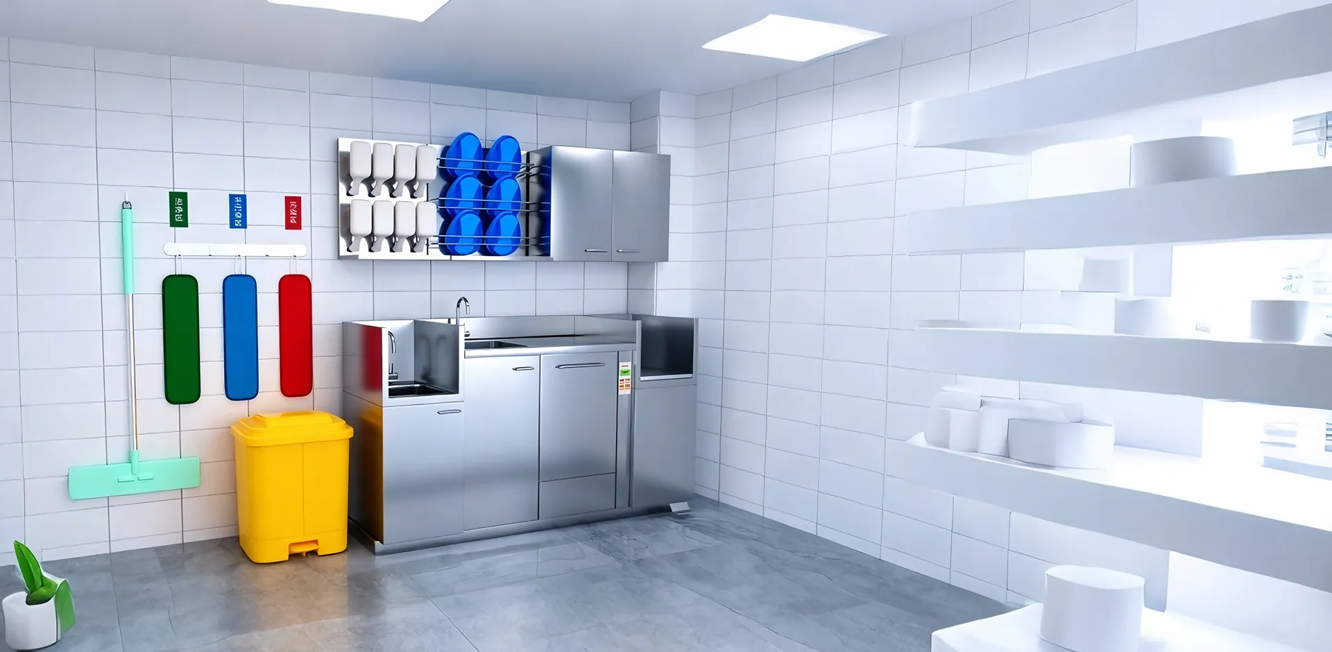  Solutions for the Cleaning Room in Hospitals 