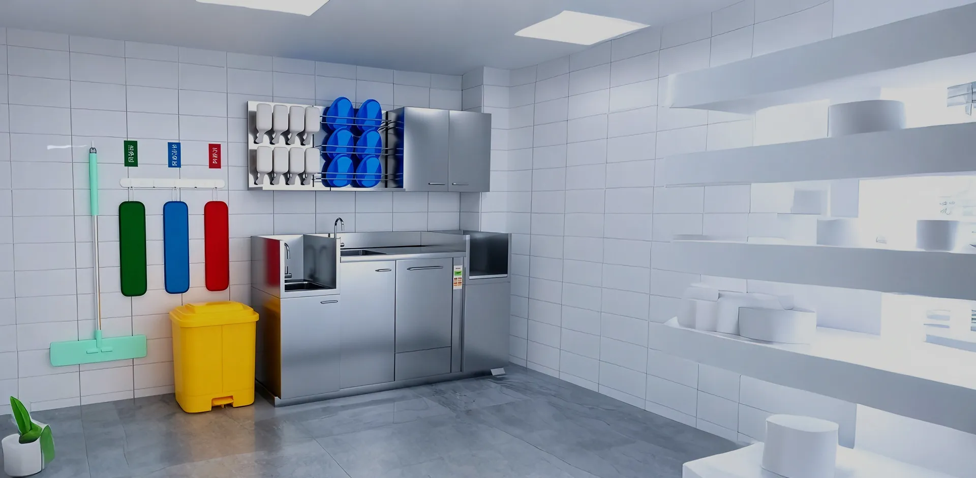  Solutions for the Cleaning Room in Hospitals 