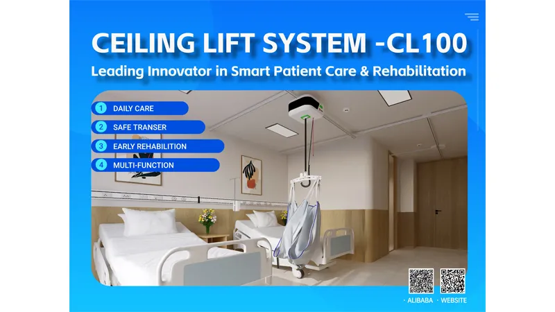 CL100 Intelligent Ceiling Lift: Standardized Support for Early Rehabilitation Training