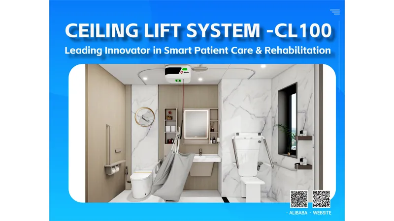 CL100 Intelligent Ceiling Lift: Barrier-Free Care and Space Optimization for Medical Institutions