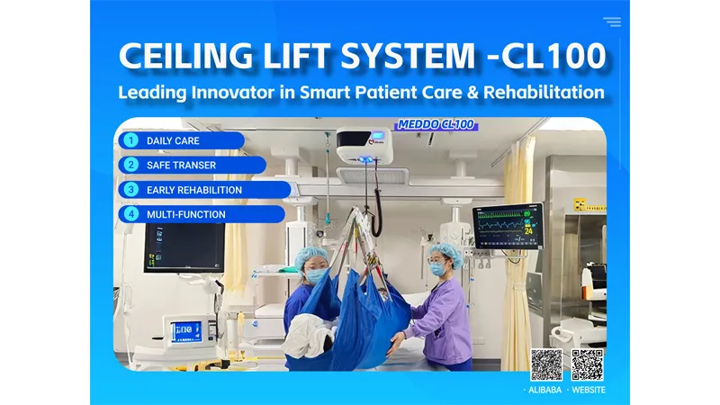 CL100 Intelligent Ceiling Lift: Clinical and Industrial Value of Intelligent Medical & Aged Care Equipment